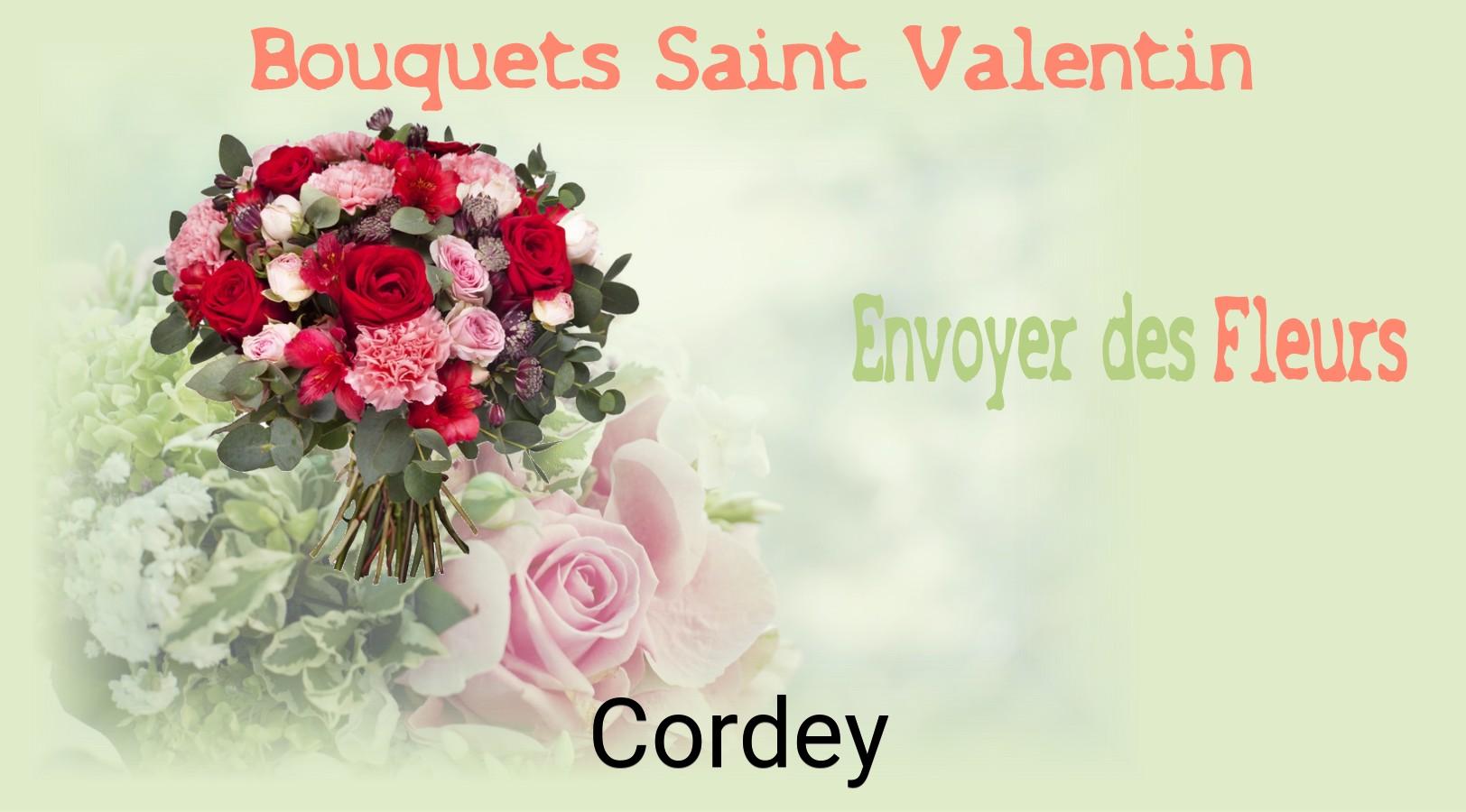 Roses de Saint-Valentin livrées à Cordey